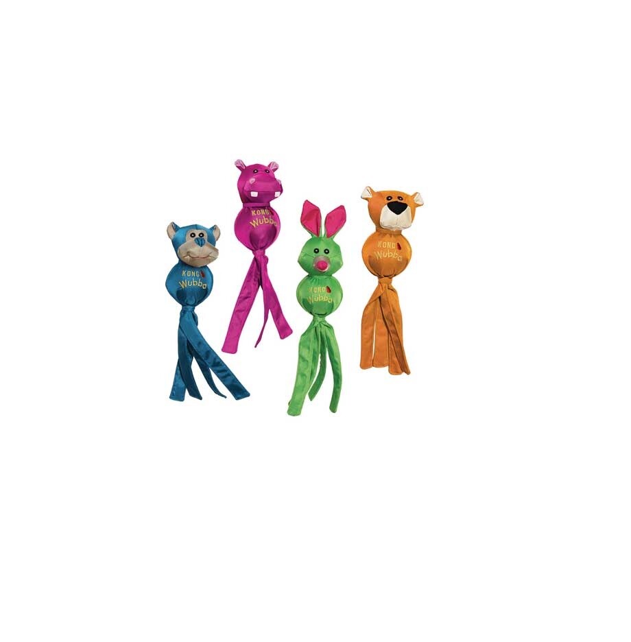 KONG Wubba Ballistic Friend Dog Toy XLarge Assorted Sold Ind...