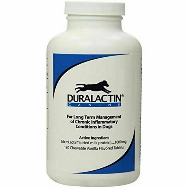 Duralactin Chewable Tablets for Dog Joint Health - 180 Count...