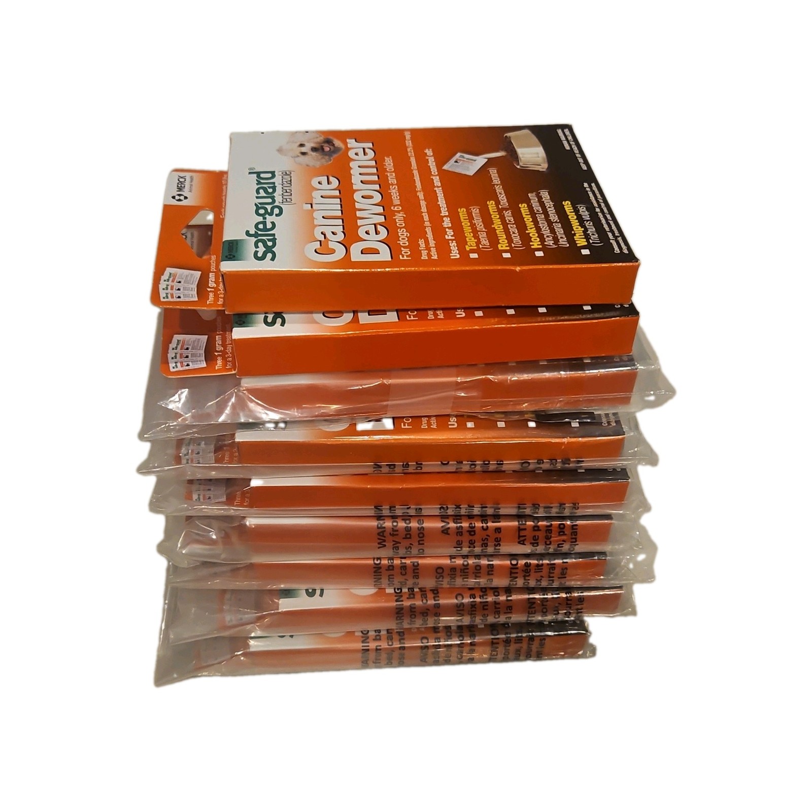 SafeGuard Fenbendazole Dewormer Granules for Dogs - 3 Pack x...