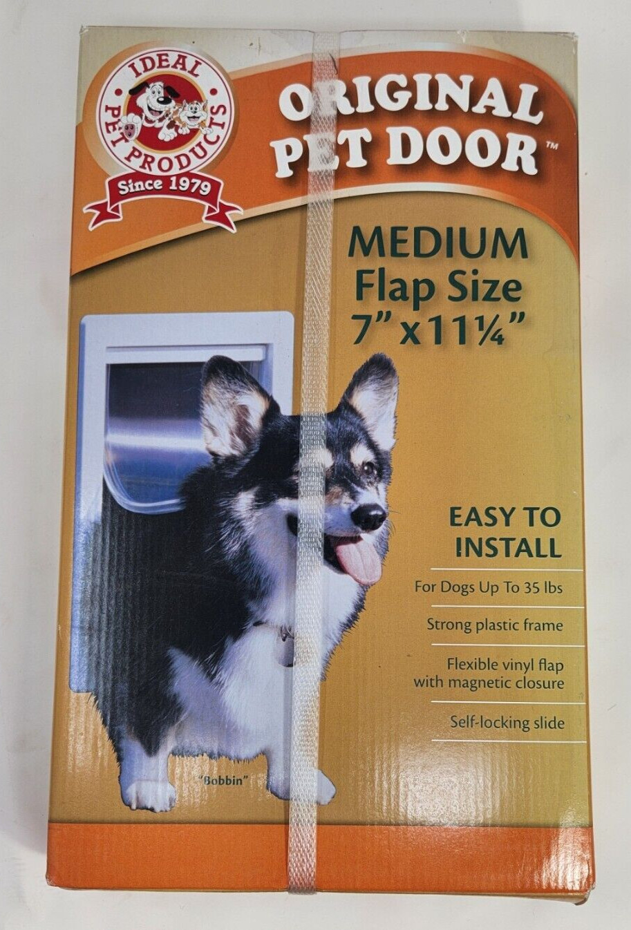 Ideal Pet Products Medium Door Flap 7" x 11.25" for Dogs to...