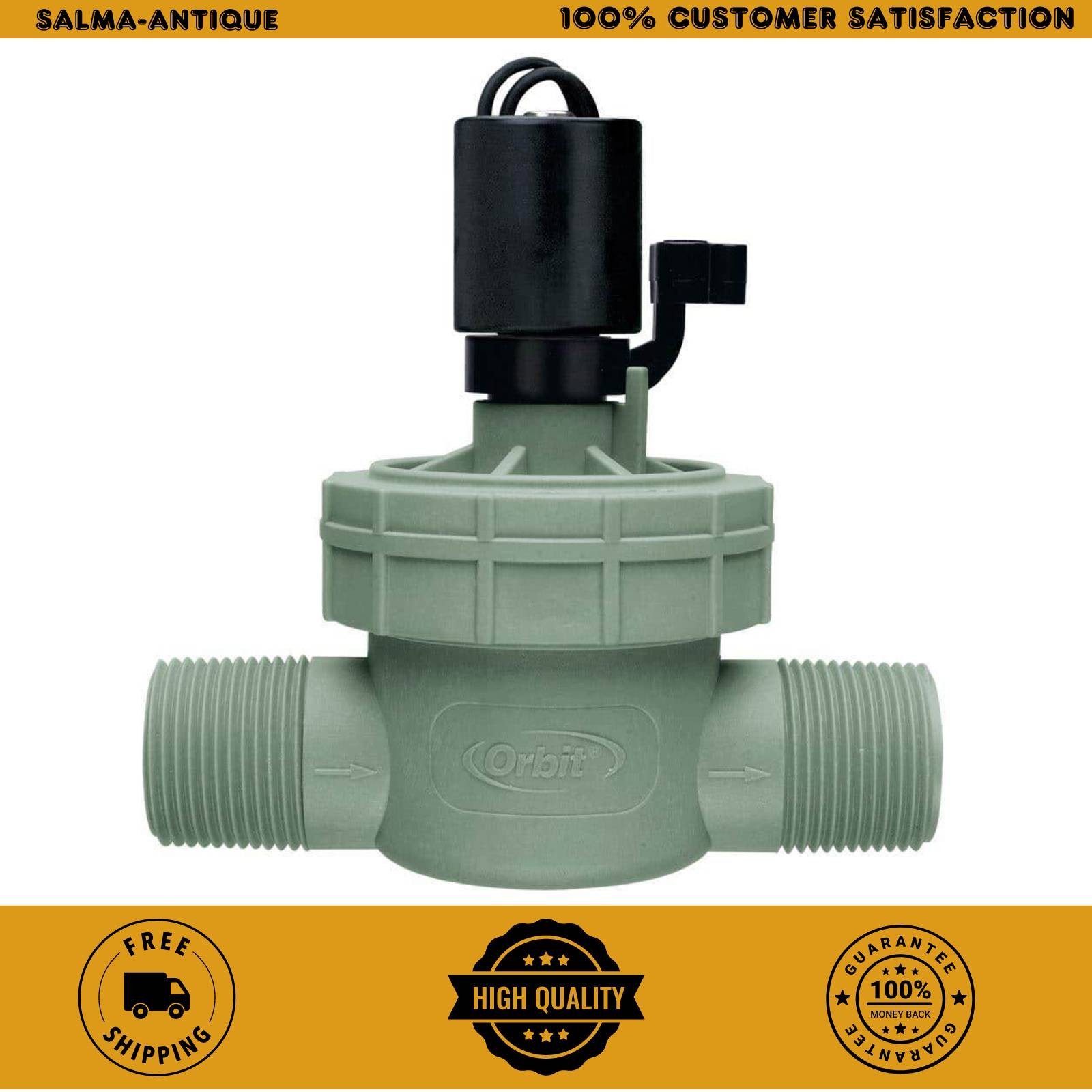 Orbit Sprinkler Valve - 1 Inch Male NPT Thread - Universal X