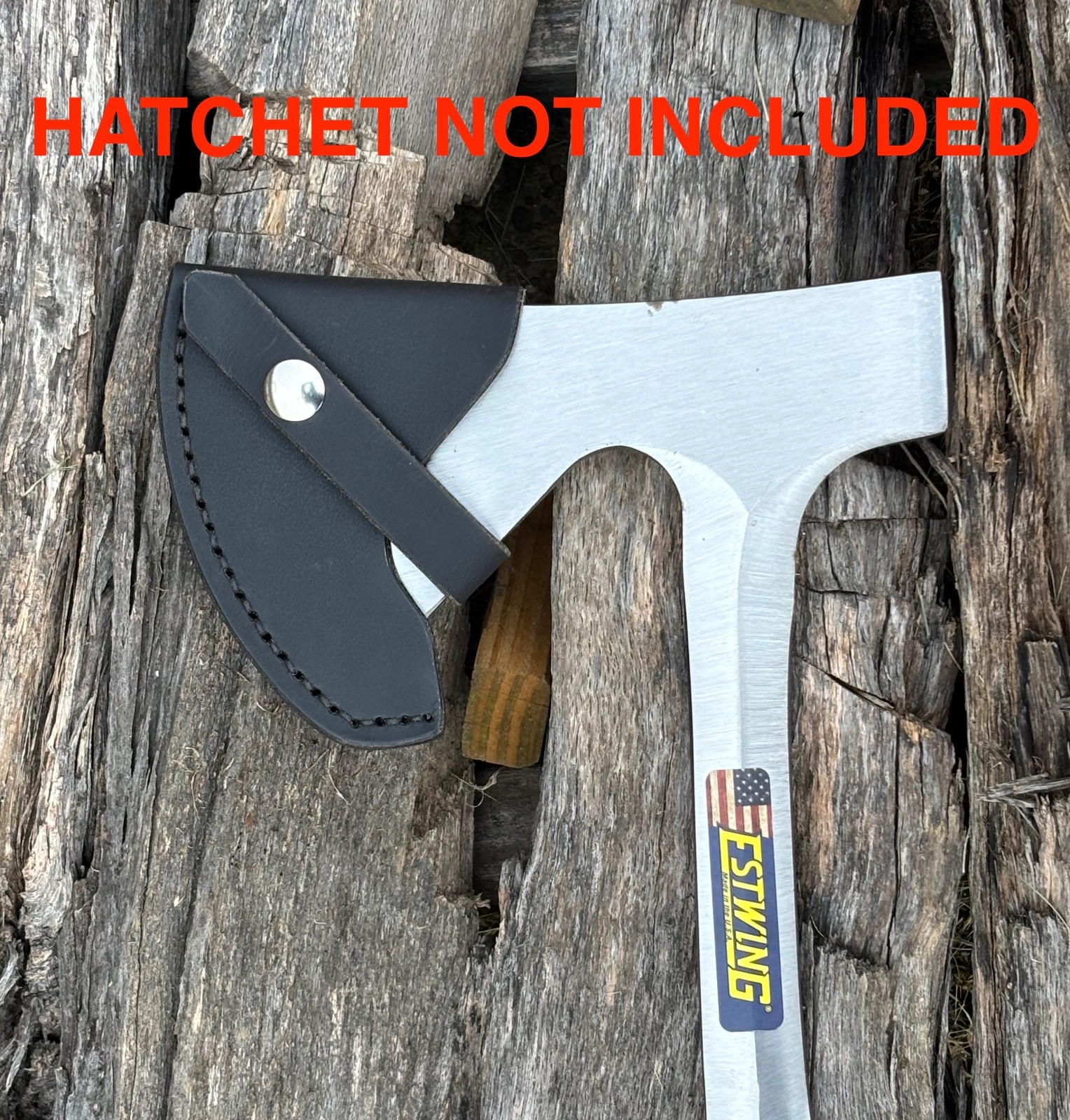 Estwing Camper's Axe E44A E45A Leather Sheath Mask
