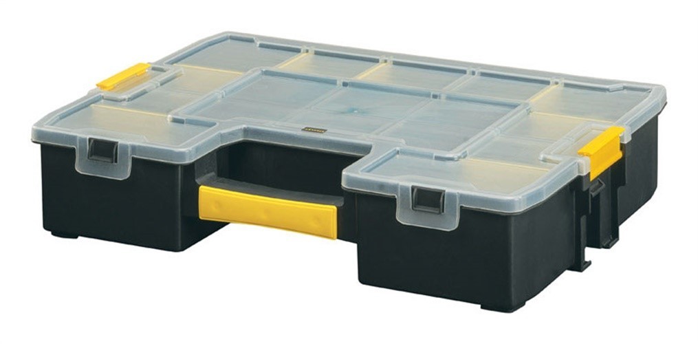 STANLEY Sort Master 17 In. Organizer Black/Yellow