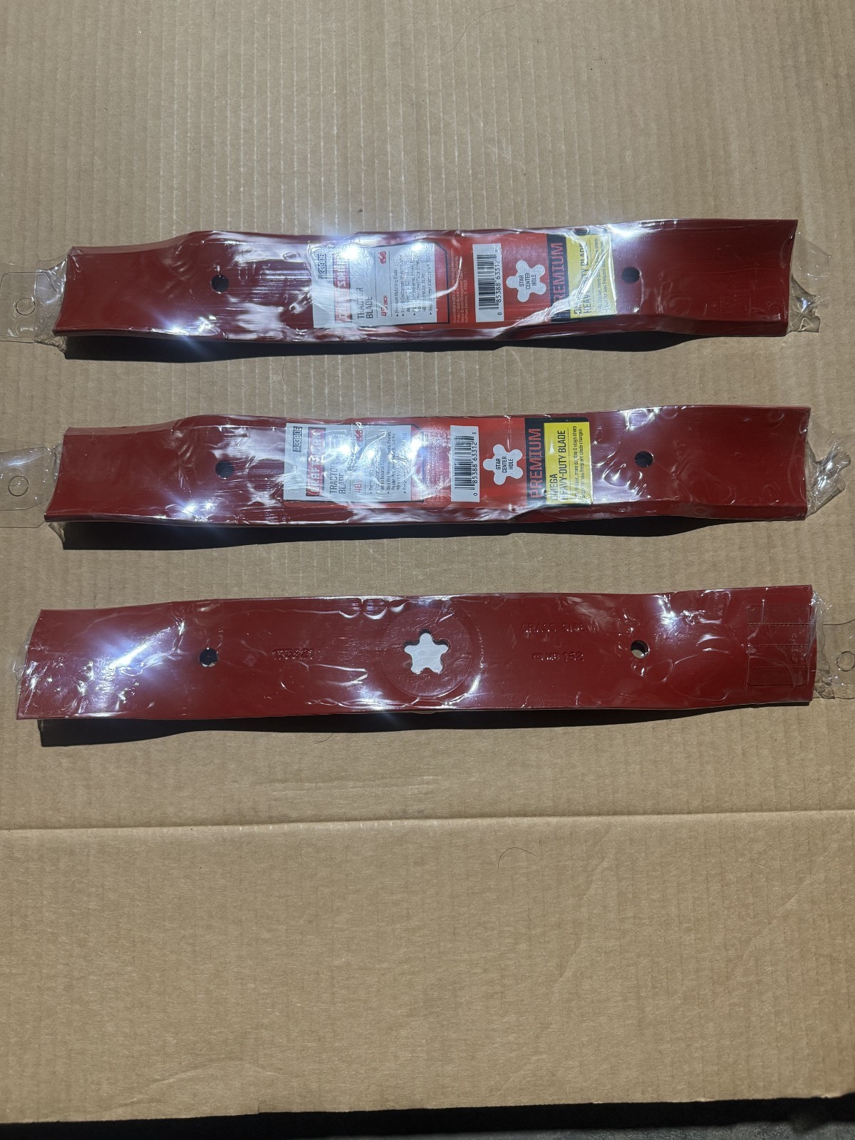 Craftsman Husqvarna Deck Mower Blades (48") - Set of 4 Blade...