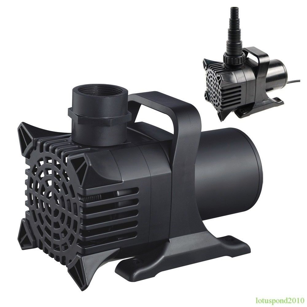 Fish Pond Waterfall Pump - 800-10, 000 GPH Submersible Fount...