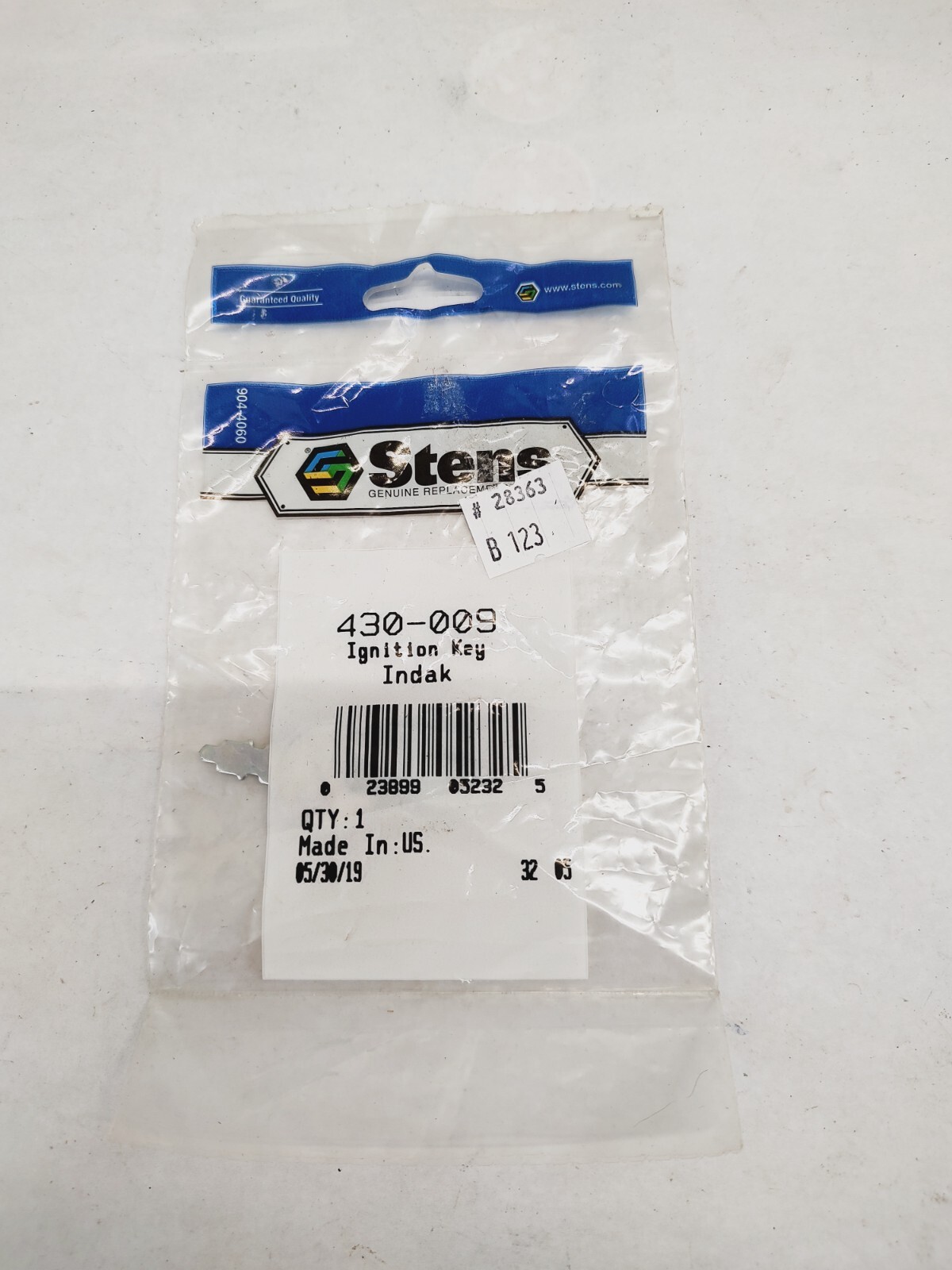 Stens Ignition Key Model 430-009 Pack of 2