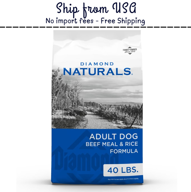 Diamond Naturals Adult Dog Beef Meal & Rice Formula Dry Dog...