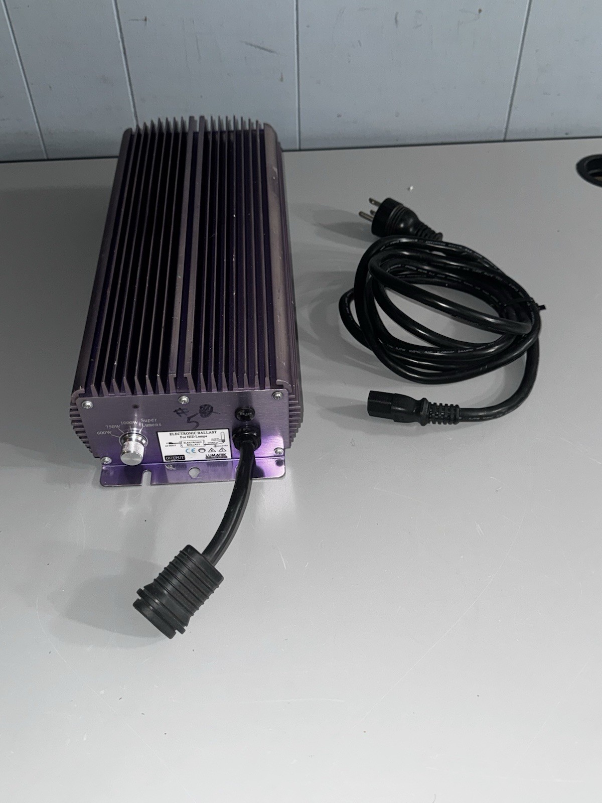 Lumatec LK1TH240 HID Ballast - 240V, 1000W, Dimmable HPS/MH...