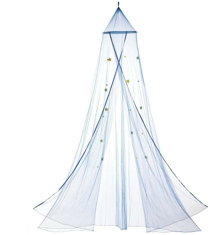 Starry Sky Bed Canopy Play Tent - Blue