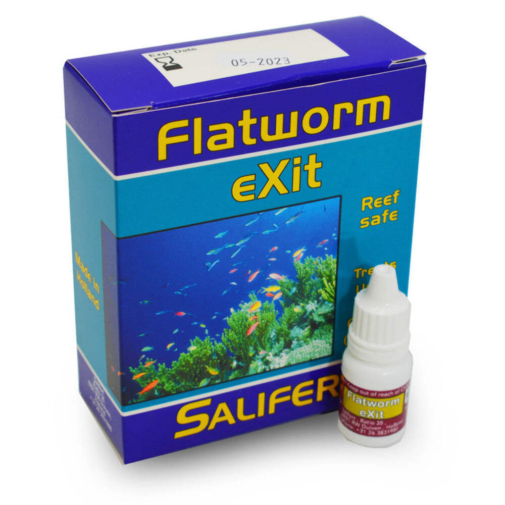Salifert Flatworm Exit Treatment – Reef-Safe Flatworm Remedy...