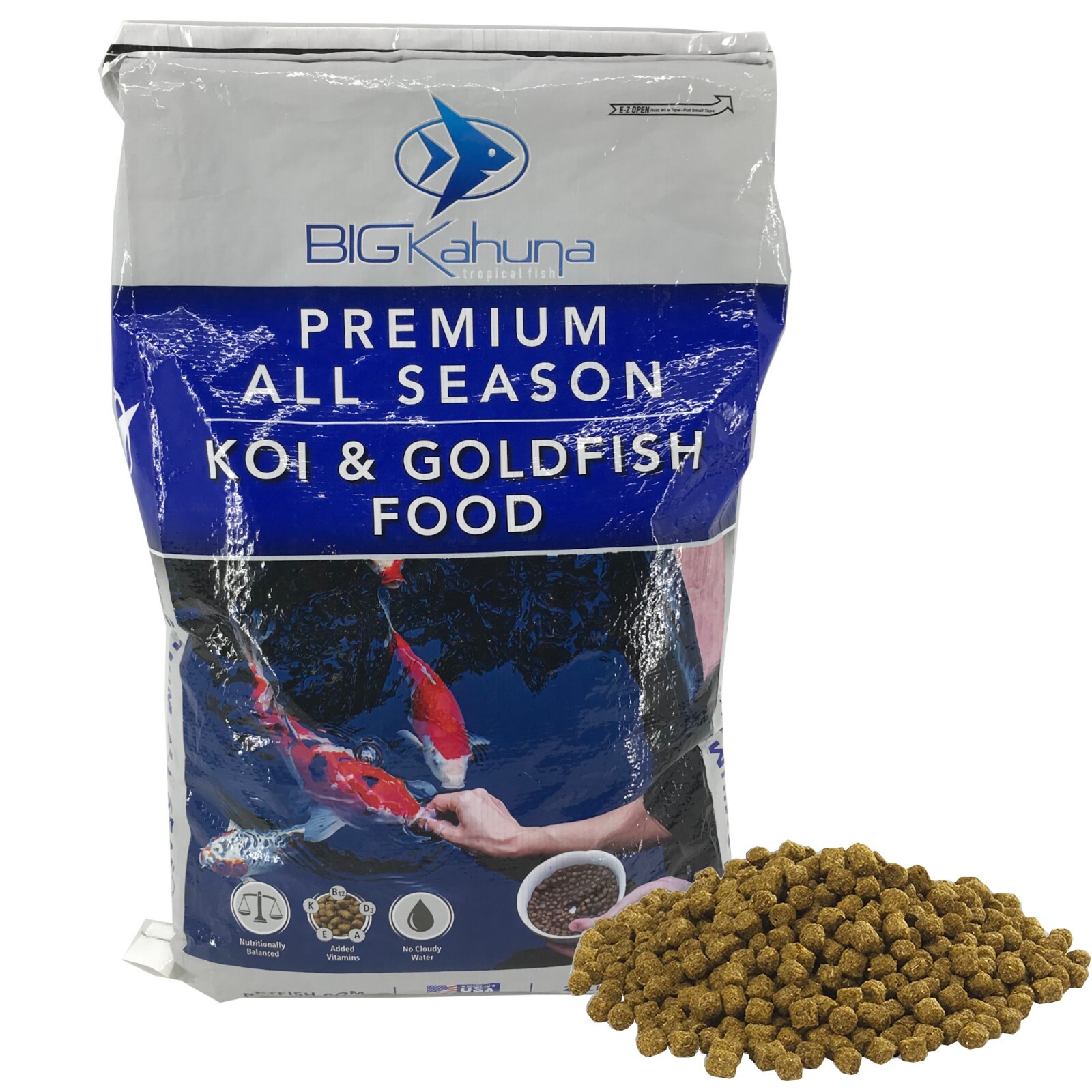 Floating Koi Fish Food - 20 lbs - USA Made - Super Sale