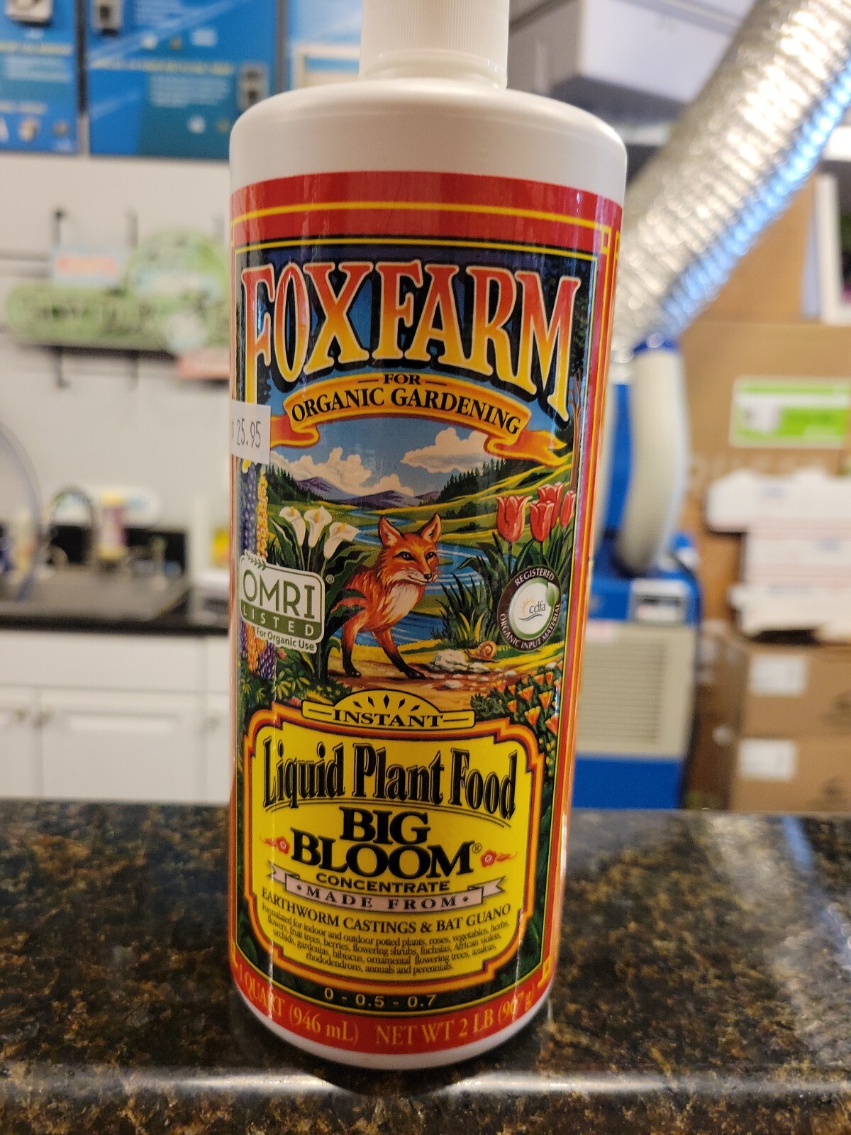 FoxFarm Big Bloom Organic Micronutrient Fertilizer - 32oz Qu...