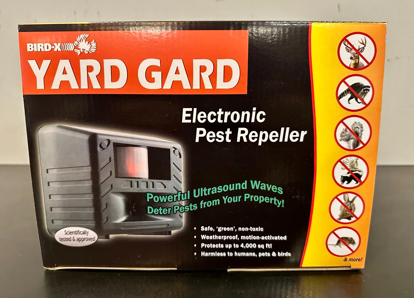 Bird-X Yard Gard Electronic Pest Repeller