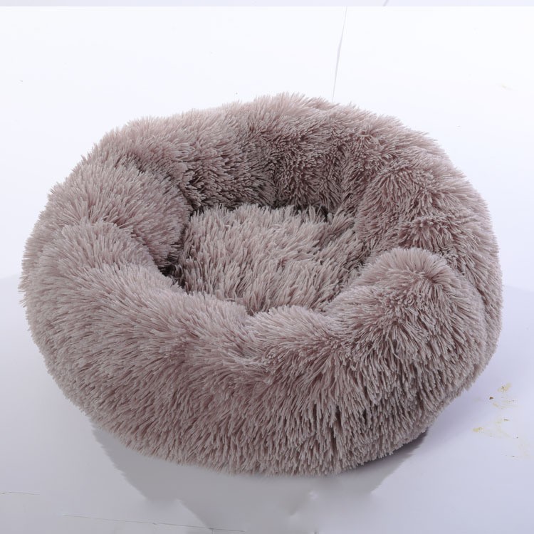 Plush Pet Bed Nest — Warm Cozy Cave for Dogs & Cats, Small/M...