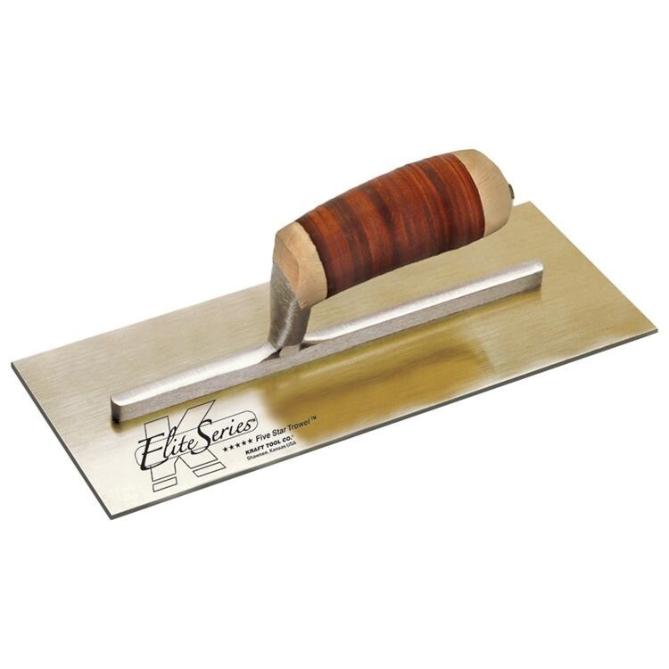 Kraft Tool Plaster Finishing Trowel Golden Stainless Steel E...