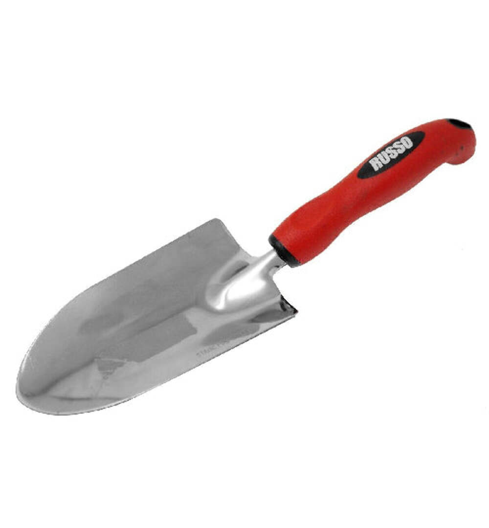 Stainless Steel Garden Trowel With Comfort Grip