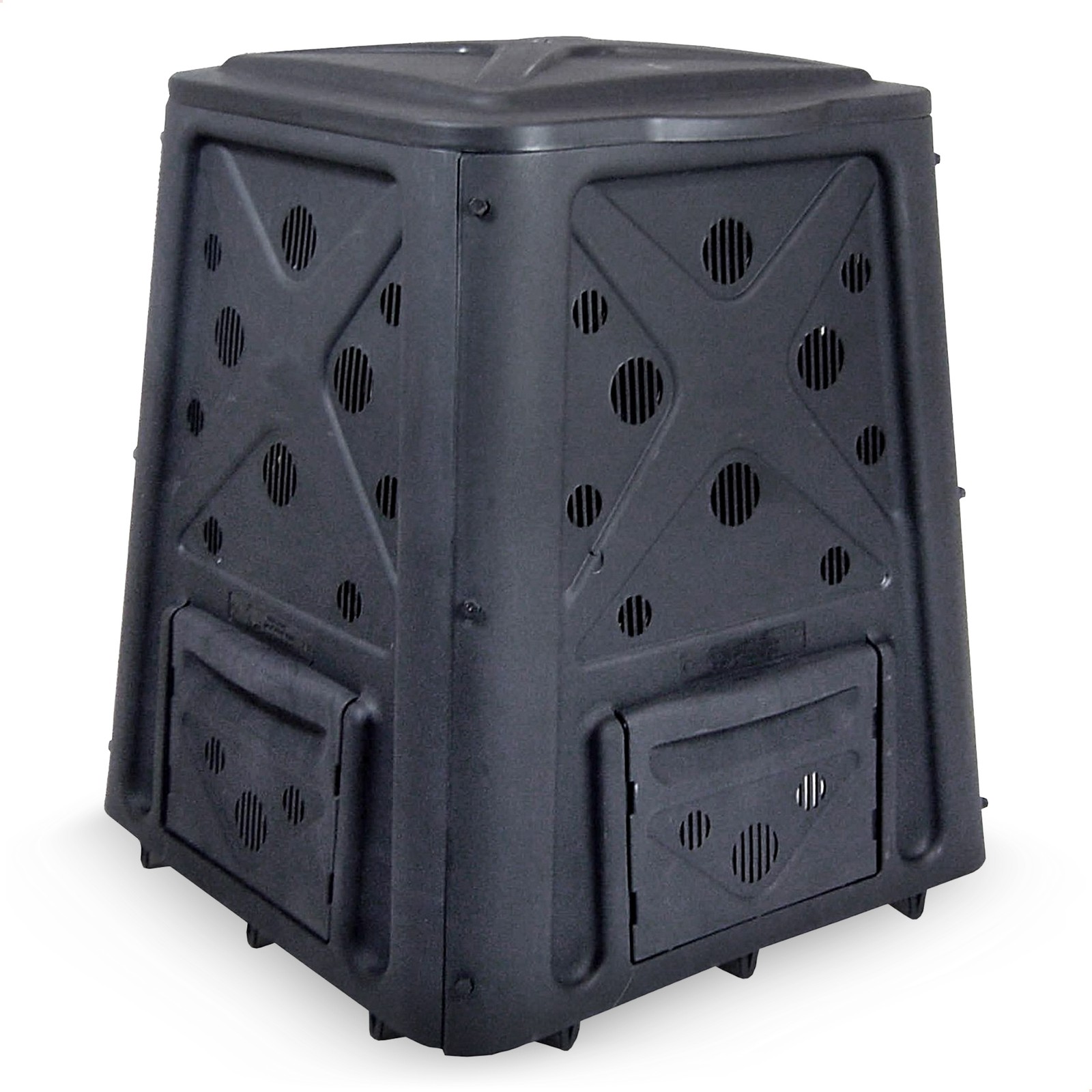 Redmon Compost Bin, 65 Gallon Capacity, Lift-Off Lid, Four-D...