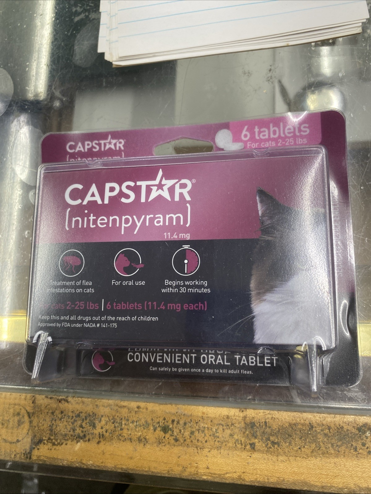 Capstar Oral Treatment for Cats 2-25 Lbs 6 Tablets