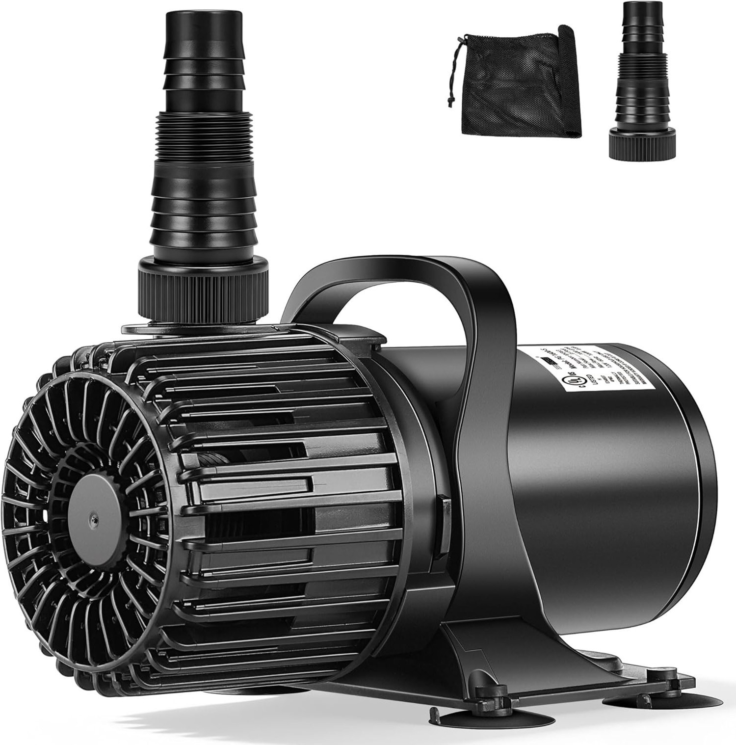 Koi Pond Waterfall Pump - 5300 GPH Submersible Fountain Pump