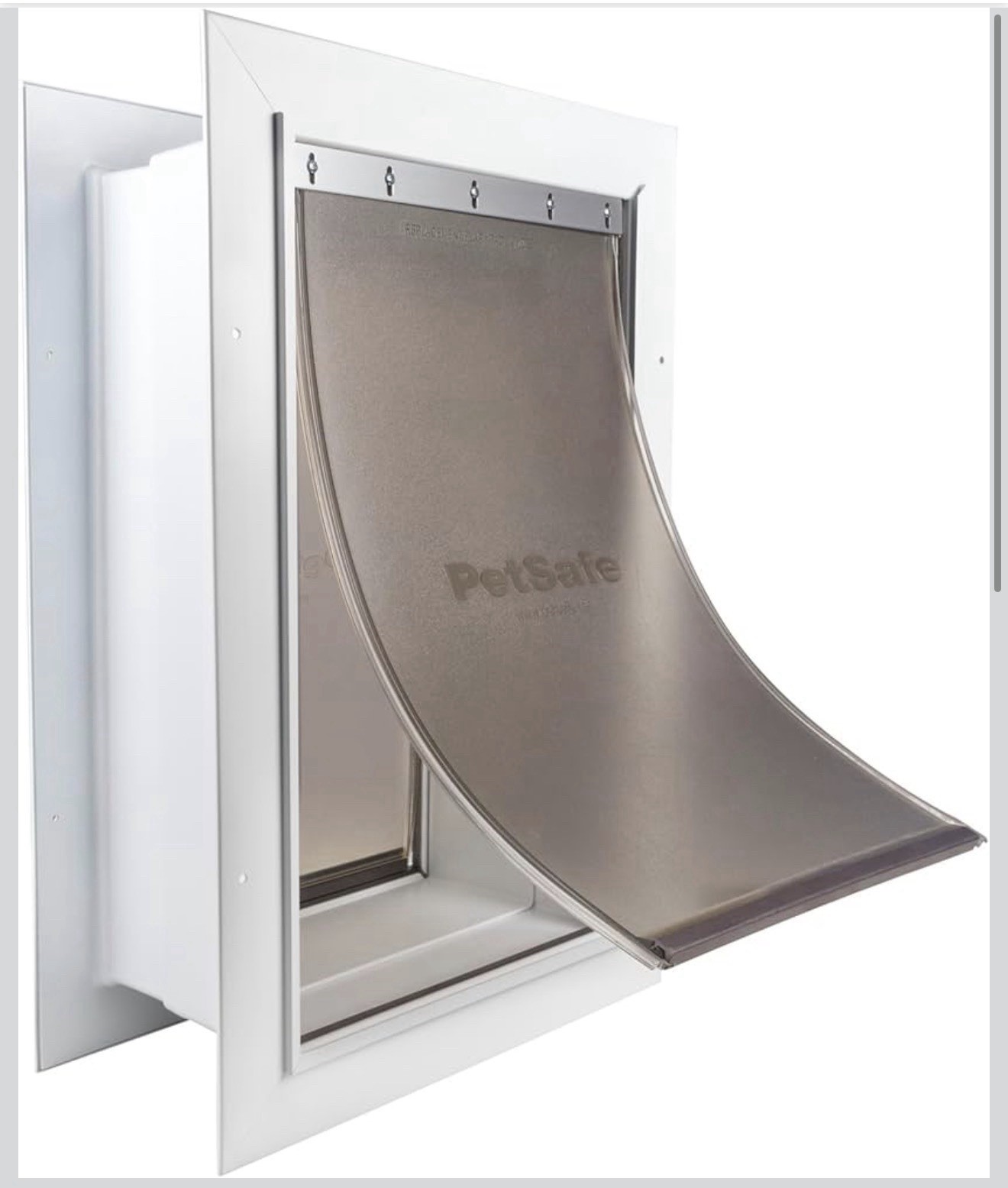PetSafe Wall Entry Pet Door - Telescoping Frame Aluminum (ap...