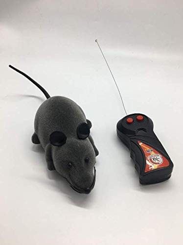 Electronic Remote Control Rat Simulation Mouse Toy for Cat D...