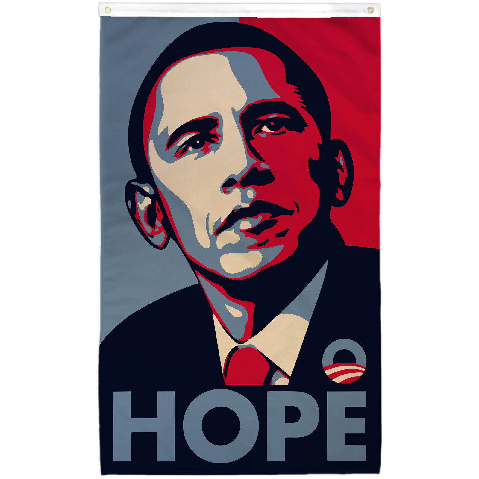 "Obama Hope Flag 3x5 Polyester"
