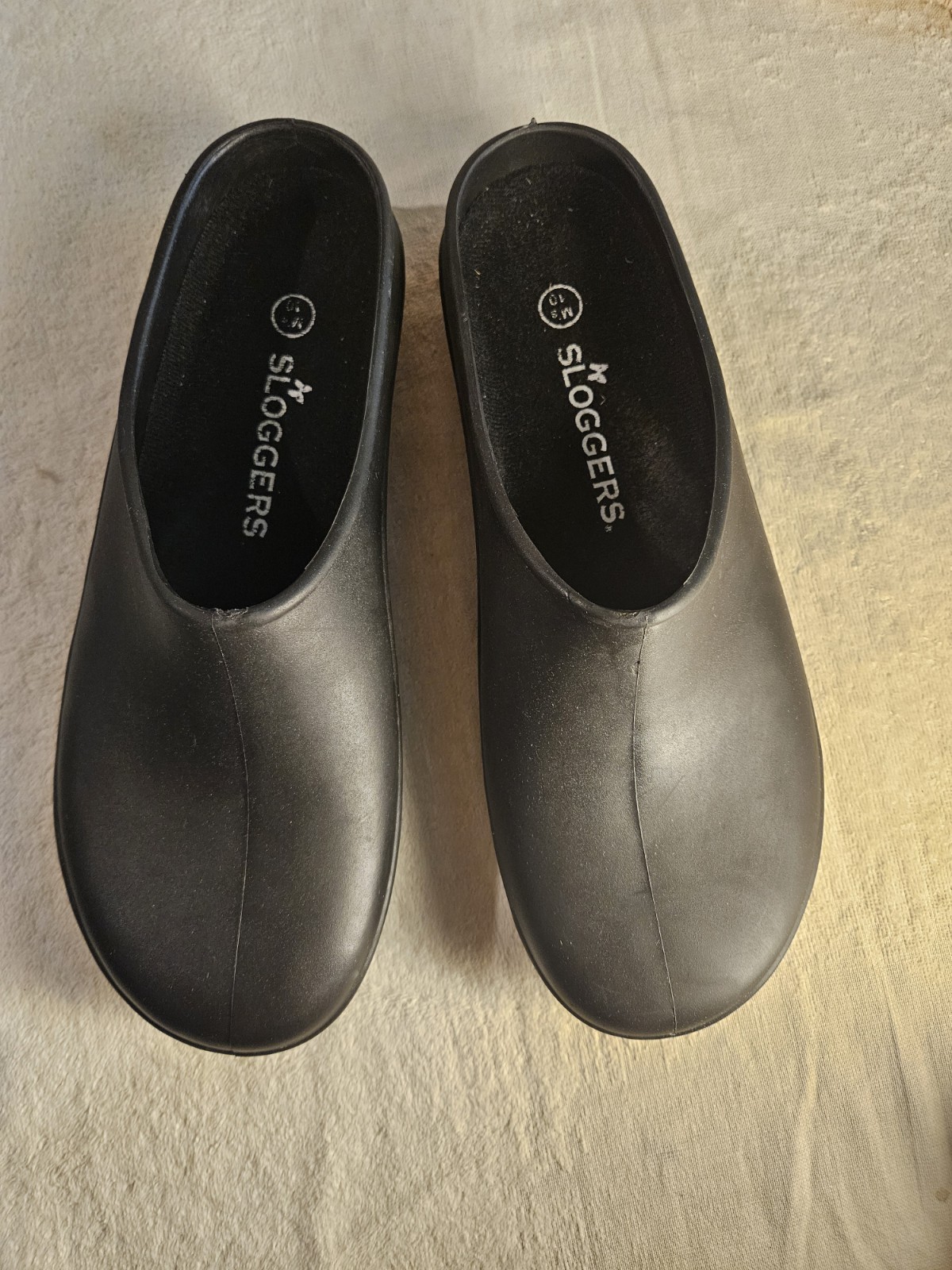 Sloggers Black Garden Clogs Slip-On Men's Size 10