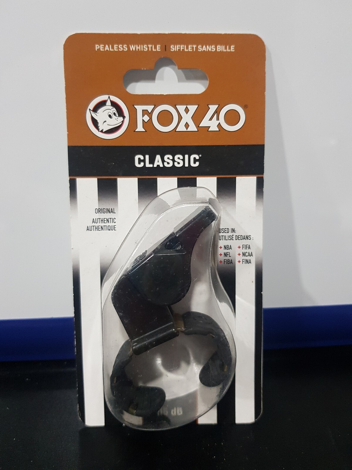 Fox 40 Classic Referee Whistle Finger Grip