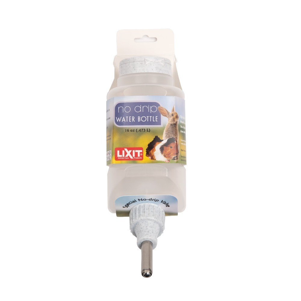 Top Fill No Drip Water Bottle for Small Pets (Rabbits, Ferre...