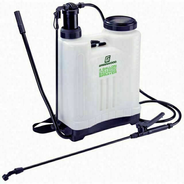 Greenwood 4 Gallon Backpack Sprayer with Dual Nozzles