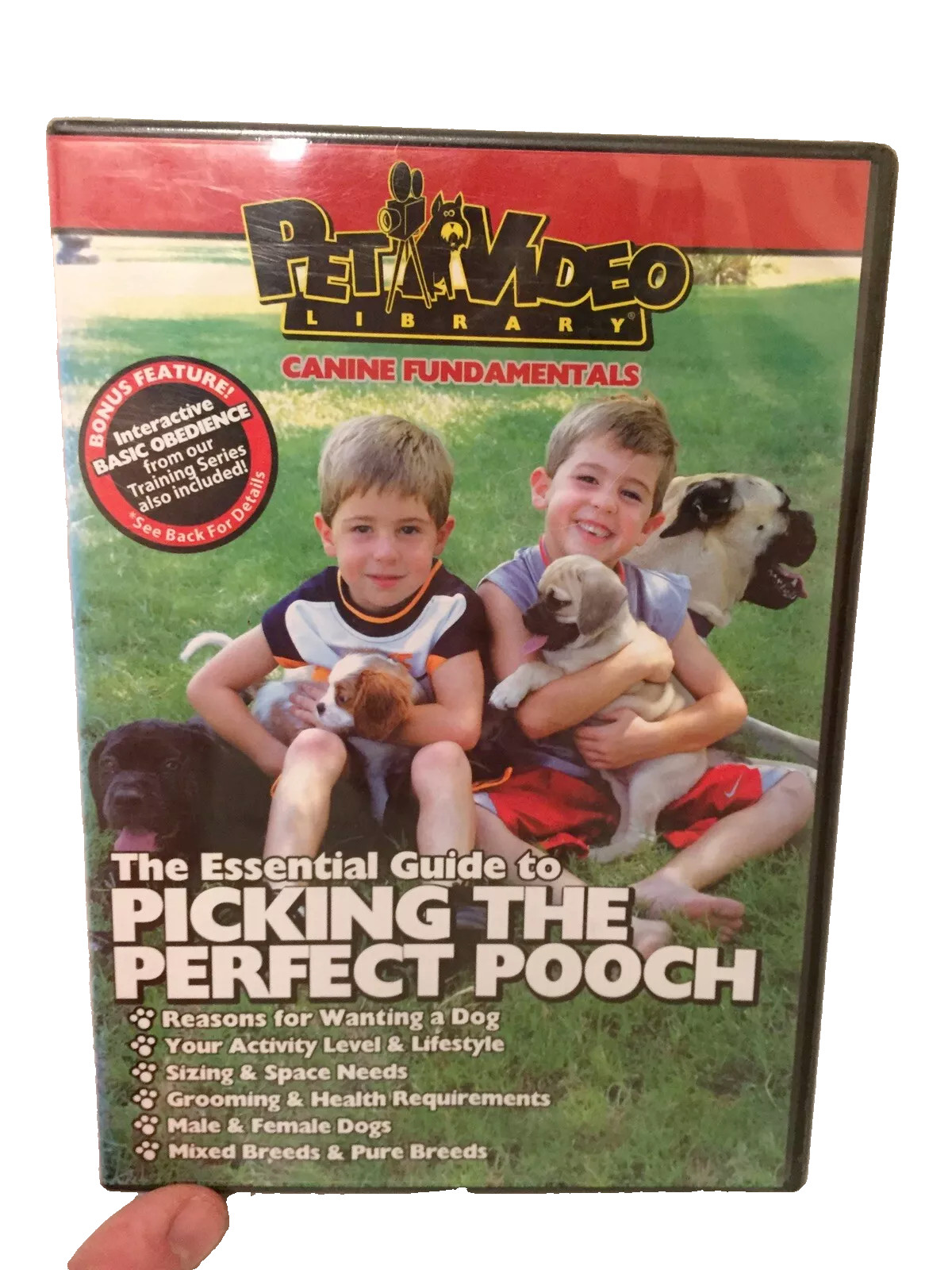 Pet Picking Guide DVD