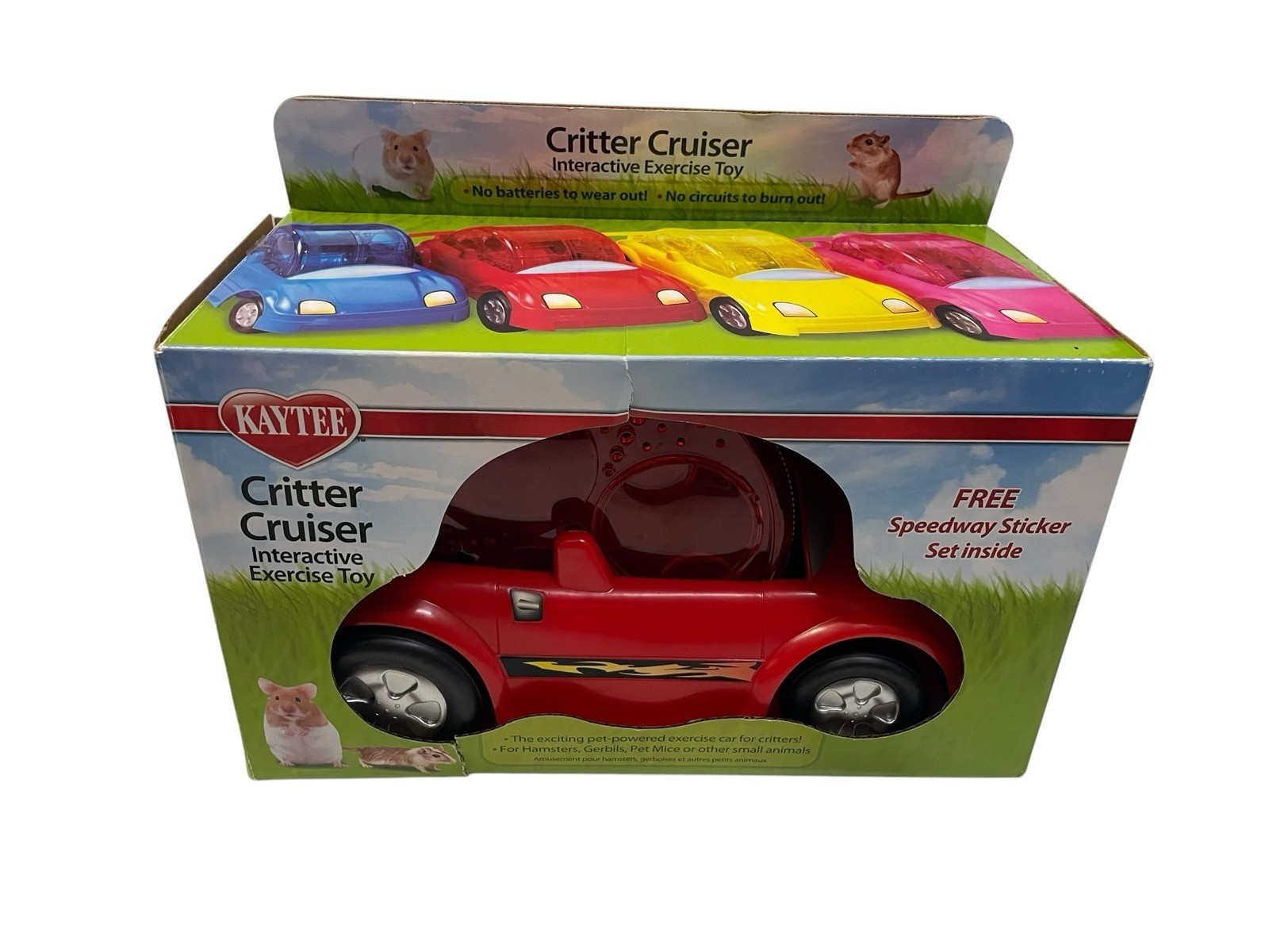 Kaytee Critter Cruiser for Hamsters & Gerbils - 6" x 12" x 9...